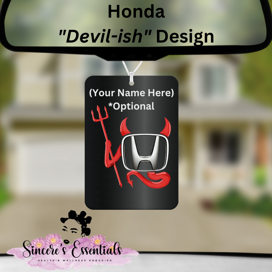 Custom Car Air Freshener! Honda-
